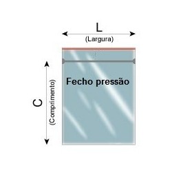 SACOS FECHO PRESSÃO